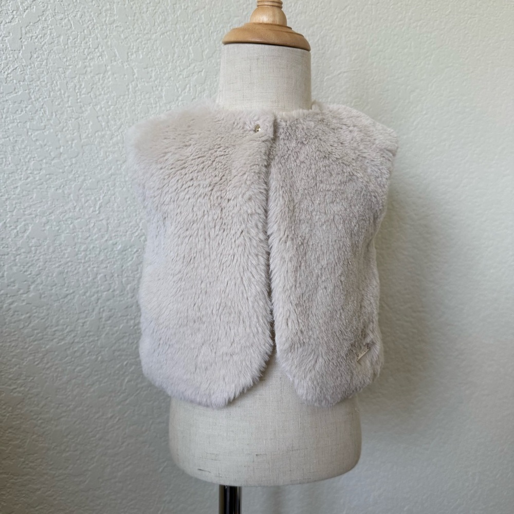 Mayoral Girl Faux Fur Vest